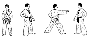 Tae Kwon Do - Kämpfer - Poomse